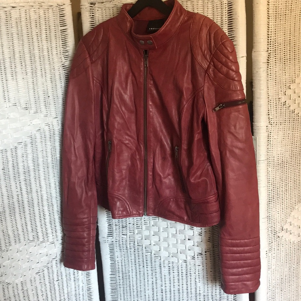 Genuine leather jacket